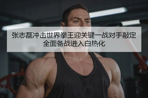 张志磊冲击世界拳王迎关键一战对手敲定全面备战进入白热化